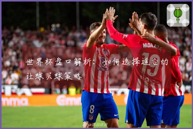 世界杯盘口解析：如何选择适合的让球买球策略